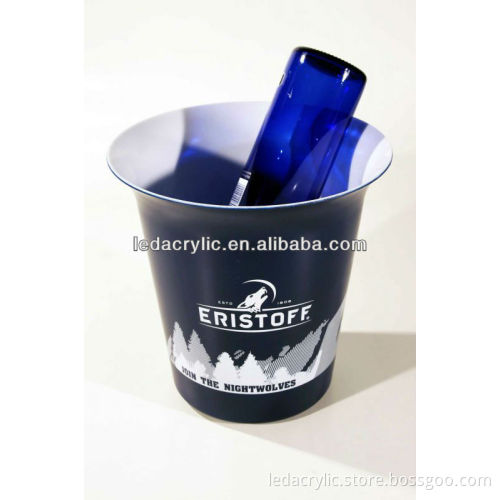 ILLUMINATED BOTTLE COOLER ICE BUCKET FOR ERISTOFF VODKA